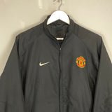 Shop 2002/03 MANCHESTER UNITED TRACK JACKET (S) NIKE, classic football shirts, vintage football shirts & retro soccer jerseys at Cult Kits
