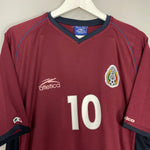 Shop 2002/03 MEXICO C.BLANCO #10 AWAY SHIRT (XXL) ATLETICA, classic football shirts, vintage football shirts & retro soccer jerseys at Cult Kits