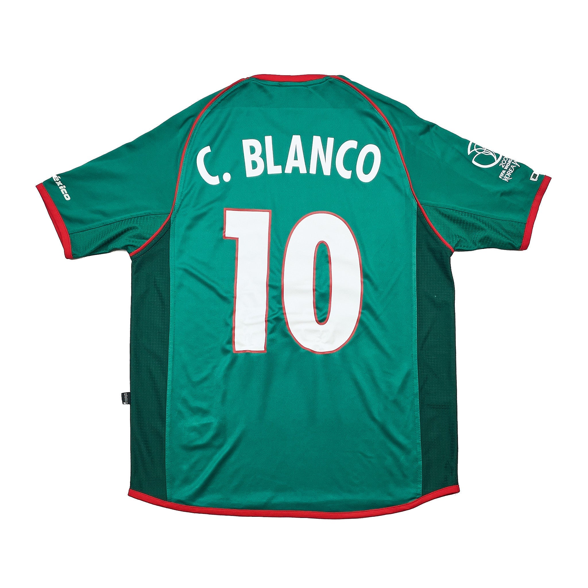 Buy 2002/03 Mexico C.Blanco 10 Home Shirt (S) Atletica ~ Free worldwide shipping available ~ Authentic Vintage Football Shirts from Cult Kits