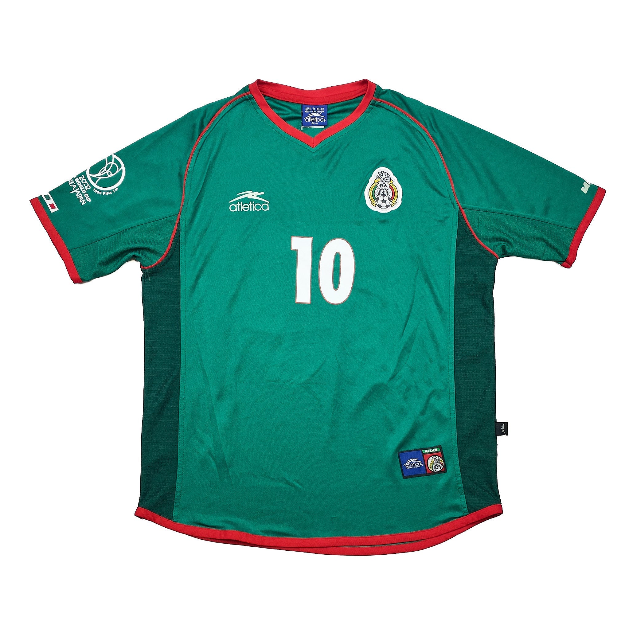 Buy 2002/03 Mexico C.Blanco 10 Home Shirt (S) Atletica ~ Free worldwide shipping available ~ Authentic Vintage Football Shirts from Cult Kits