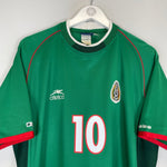 Shop 2002/03 MEXICO C.BLANCO #10 HOME SHIRT (XL) ATLETICA, classic football shirts, vintage football shirts & retro soccer jerseys at Cult Kits