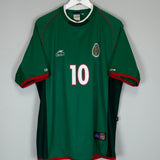 Shop 2002/03 MEXICO C.BLANCO #10 HOME SHIRT (XL) ATLETICA, classic football shirts, vintage football shirts & retro soccer jerseys at Cult Kits