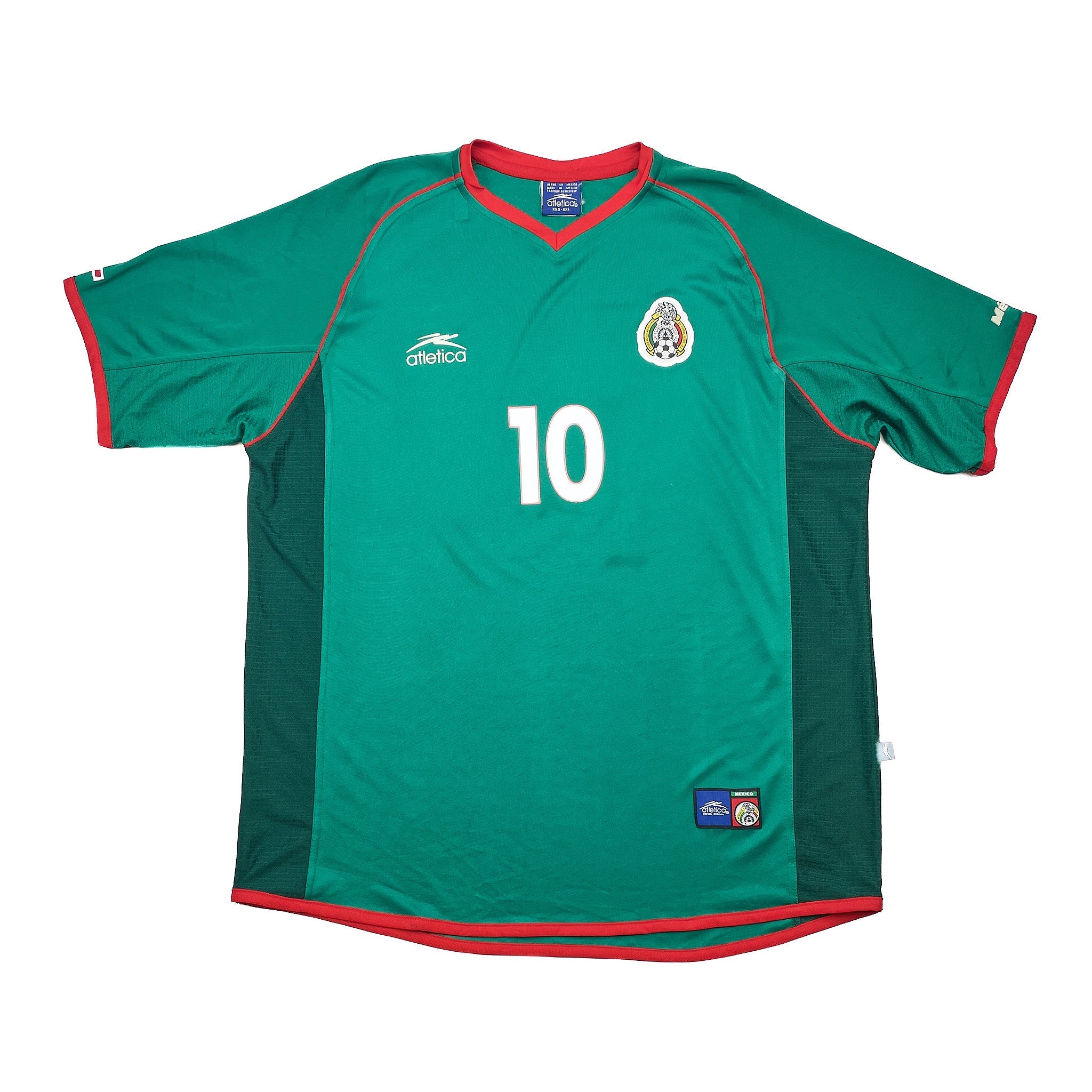 Buy 2002/03 Mexico C.Blanco 10 Home Shirt (XXL) Atletica ~ Free worldwide shipping available ~ Authentic Vintage Football Shirts from Cult Kits