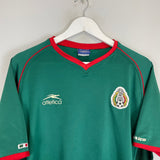 Shop 2002/03 MEXICO HOME SHIRT (XL) ATLETICA, classic football shirts, vintage football shirts & retro soccer jerseys at Cult Kits