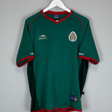 Shop 2002/03 MEXICO HOME SHIRT (XL) ATLETICA, classic football shirts, vintage football shirts & retro soccer jerseys at Cult Kits