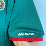 Shop 2002/03 MEXICO HOME SHIRT (XL) ATLETICA, classic football shirts, vintage football shirts & retro soccer jerseys at Cult Kits