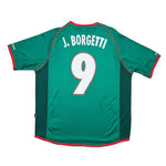 Buy 2002/03 Mexico J.Borgetti 9 Home Shirt (L) Atletica ~ Free worldwide shipping available ~ Authentic Vintage Football Shirts from Cult Kits