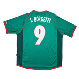 Buy 2002/03 Mexico J.Borgetti 9 Home Shirt (L) Atletica ~ Free worldwide shipping available ~ Authentic Vintage Football Shirts from Cult Kits