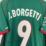 Shop 2002/03 MEXICO J.BORGETTI #9 HOME SHIRT (XL) ATLETICA, classic football shirts, vintage football shirts & retro soccer jerseys at Cult Kits