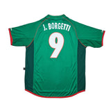 Buy 2002/03 Mexico J.Borgetti 9 Home Shirt (XL) Atletica ~ Free worldwide shipping available ~ Authentic Vintage Football Shirts from Cult Kits
