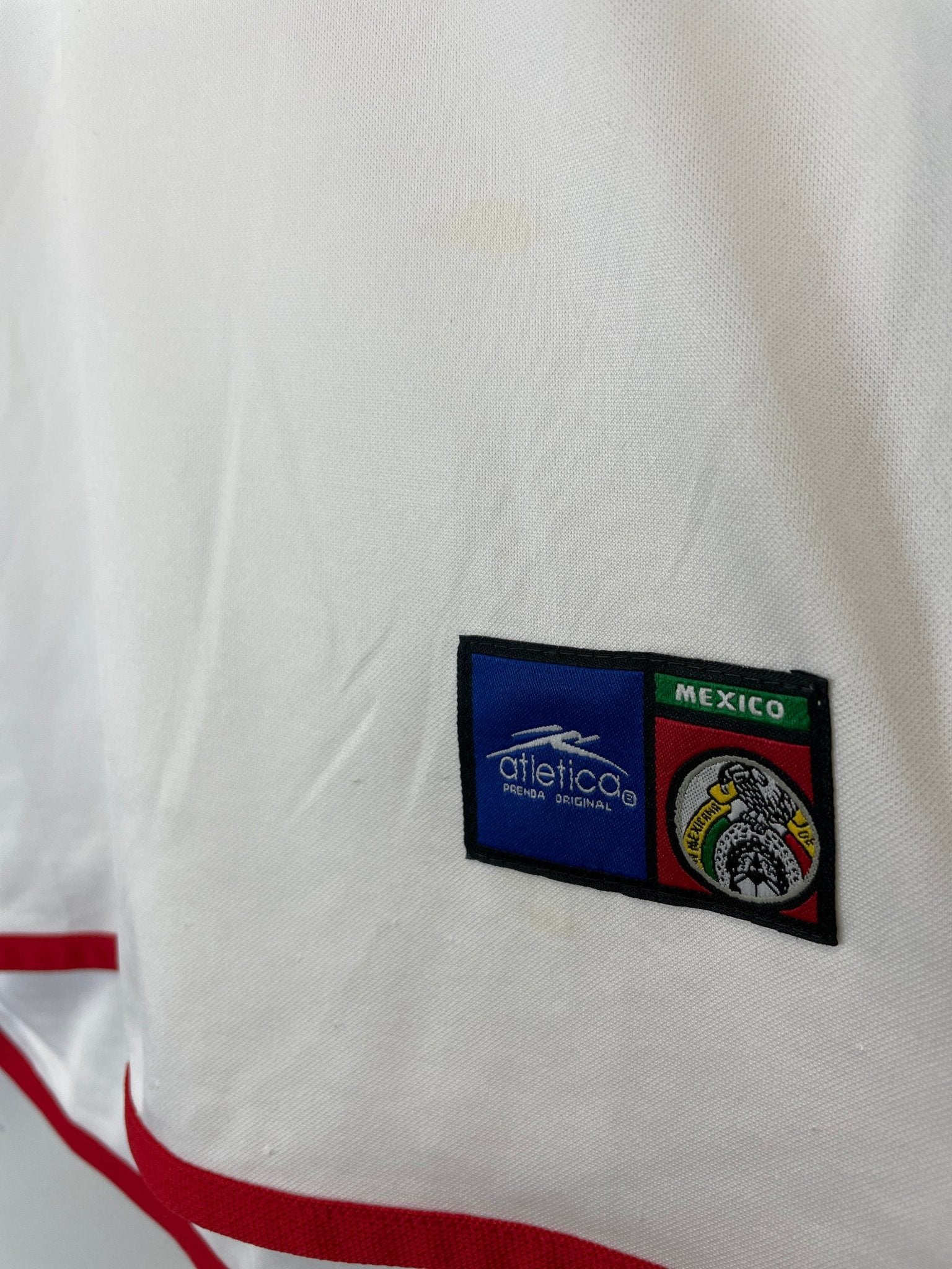 Shop 2002/03 MEXICO J.CAMPOS #23 AWAY SHIRT (S) ATLETICA, classic football shirts, vintage football shirts & retro soccer jerseys at Cult Kits