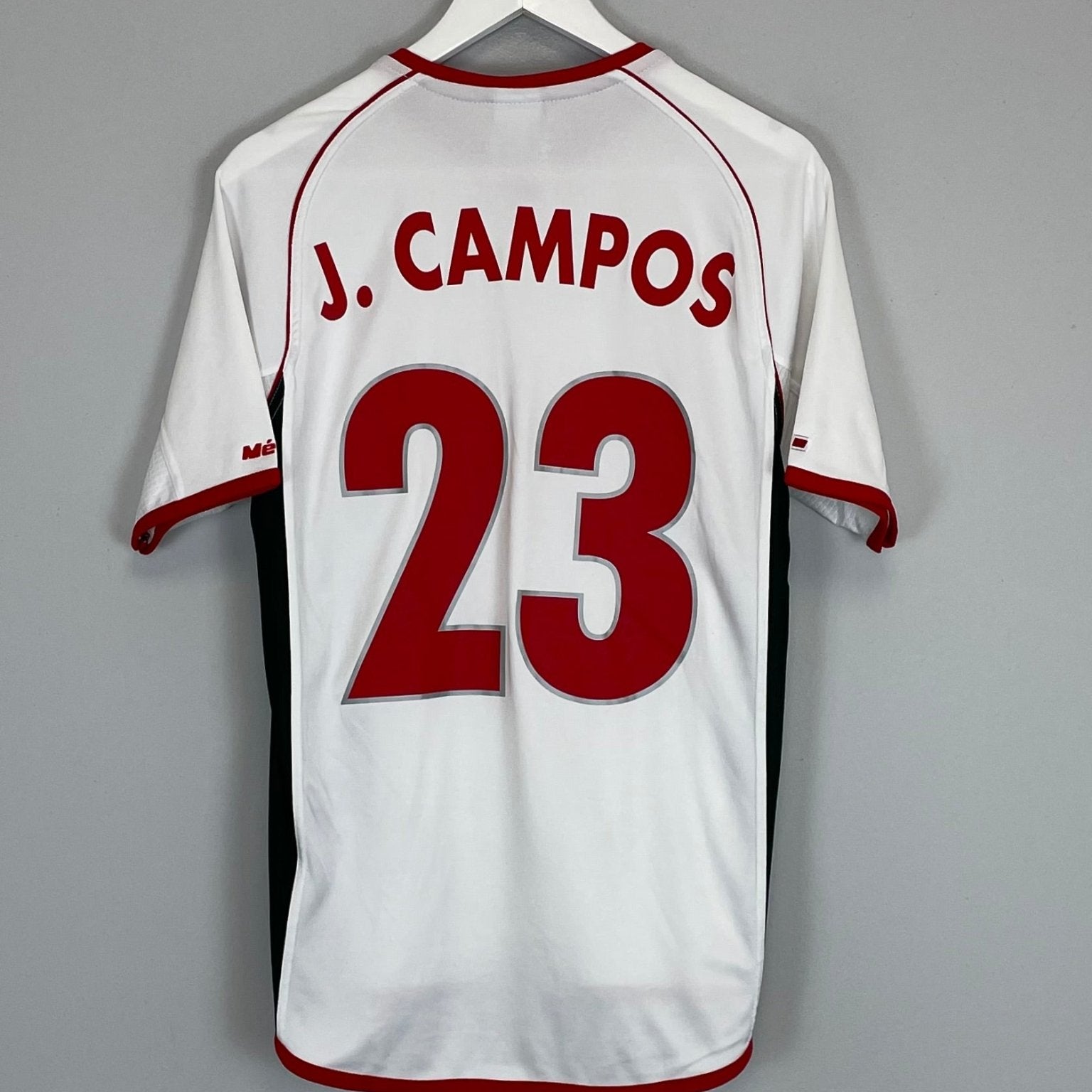 Shop 2002/03 MEXICO J.CAMPOS #23 AWAY SHIRT (S) ATLETICA, classic football shirts, vintage football shirts & retro soccer jerseys at Cult Kits