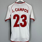 Shop 2002/03 MEXICO J.CAMPOS #23 AWAY SHIRT (S) ATLETICA, classic football shirts, vintage football shirts & retro soccer jerseys at Cult Kits