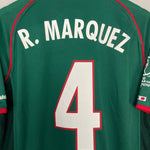 Shop 2002/03 MEXICO MARQUEZ #4 HOME SHIRT (L) ATLETICA, classic football shirts, vintage football shirts & retro soccer jerseys at Cult Kits