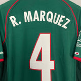 Shop 2002/03 MEXICO MARQUEZ #4 HOME SHIRT (L) ATLETICA, classic football shirts, vintage football shirts & retro soccer jerseys at Cult Kits