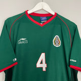 Shop 2002/03 MEXICO MARQUEZ #4 HOME SHIRT (L) ATLETICA, classic football shirts, vintage football shirts & retro soccer jerseys at Cult Kits