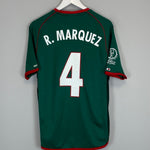 Shop 2002/03 MEXICO MARQUEZ #4 HOME SHIRT (S) ATLETICA, classic football shirts, vintage football shirts & retro soccer jerseys at Cult Kits