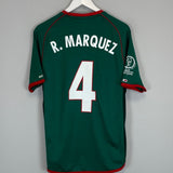 Shop 2002/03 MEXICO MARQUEZ #4 HOME SHIRT (S) ATLETICA, classic football shirts, vintage football shirts & retro soccer jerseys at Cult Kits