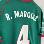 Shop 2002/03 MEXICO MARQUEZ #4 HOME SHIRT (S) ATLETICA, classic football shirts, vintage football shirts & retro soccer jerseys at Cult Kits