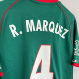 Shop 2002/03 MEXICO MARQUEZ #4 HOME SHIRT (S) ATLETICA, classic football shirts, vintage football shirts & retro soccer jerseys at Cult Kits