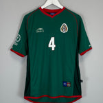 Shop 2002/03 MEXICO MARQUEZ #4 HOME SHIRT (S) ATLETICA, classic football shirts, vintage football shirts & retro soccer jerseys at Cult Kits