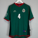 Shop 2002/03 MEXICO MARQUEZ #4 HOME SHIRT (S) ATLETICA, classic football shirts, vintage football shirts & retro soccer jerseys at Cult Kits