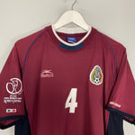Shop 2002/03 MEXICO R.MARQUEZ #4 AWAY SHIRT (XL) ATLETICA, classic football shirts, vintage football shirts & retro soccer jerseys at Cult Kits
