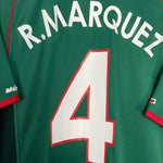 Shop 2002/03 MEXICO R.MARQUEZ #4 HOME SHIRT (L) ATLETICA, classic football shirts, vintage football shirts & retro soccer jerseys at Cult Kits