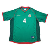 Buy 2002/03 Mexico R.Marquez 4 Home Shirt (XXL) Atletica ~ Free worldwide shipping available ~ Authentic Vintage Football Shirts from Cult Kits