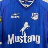 Shop 2002/03 MILLONARIOS FC HOME SHIRT (XL) SAETA, classic football shirts, vintage football shirts & retro soccer jerseys at Cult Kits