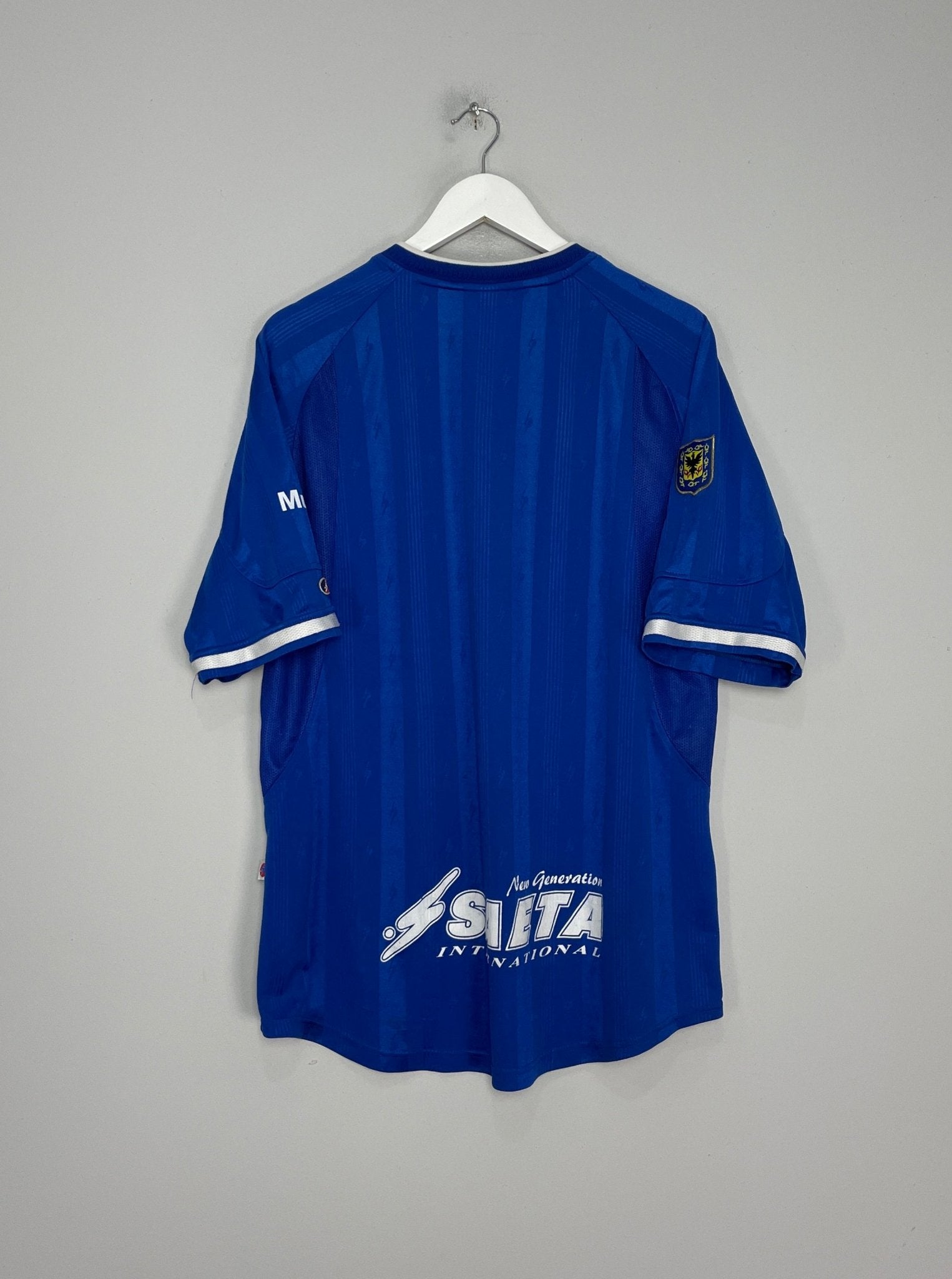 Shop 2002/03 MILLONARIOS FC HOME SHIRT (XL) SAETA, classic football shirts, vintage football shirts & retro soccer jerseys at Cult Kits