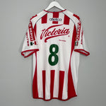Shop 2002/03 NECAXA #8 HOME SHIRT (XL) ATLETICA, classic football shirts, vintage football shirts & retro soccer jerseys at Cult Kits