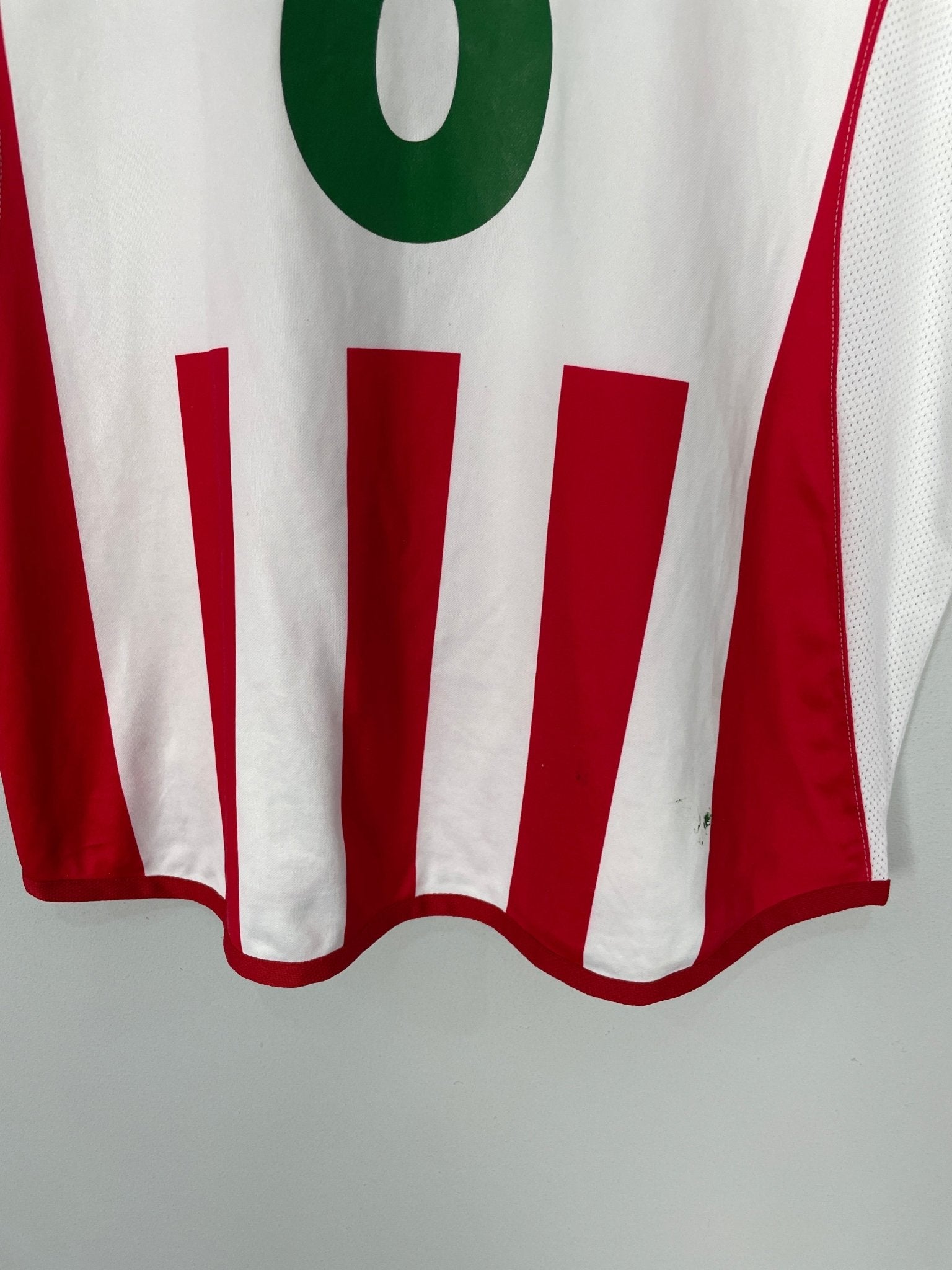 Shop 2002/03 NECAXA #8 HOME SHIRT (XL) ATLETICA, classic football shirts, vintage football shirts & retro soccer jerseys at Cult Kits