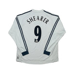 Buy 2002/03 Newcastle United Shearer 9 L/S Away Shirt (L) Adidas ~ Free worldwide shipping ~ Authentic Vintage Football Shirts from Cult Kits
