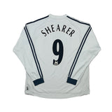Buy 2002/03 Newcastle United Shearer 9 L/S Away Shirt (L) Adidas ~ Free worldwide shipping ~ Authentic Vintage Football Shirts from Cult Kits