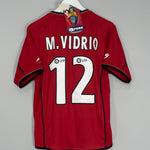 Shop 2002/03 OSASUNA VIDRIO #12 *BNWT* HOME SHIRT (S) ASTORE, classic football shirts, vintage football shirts & retro soccer jerseys at Cult Kits