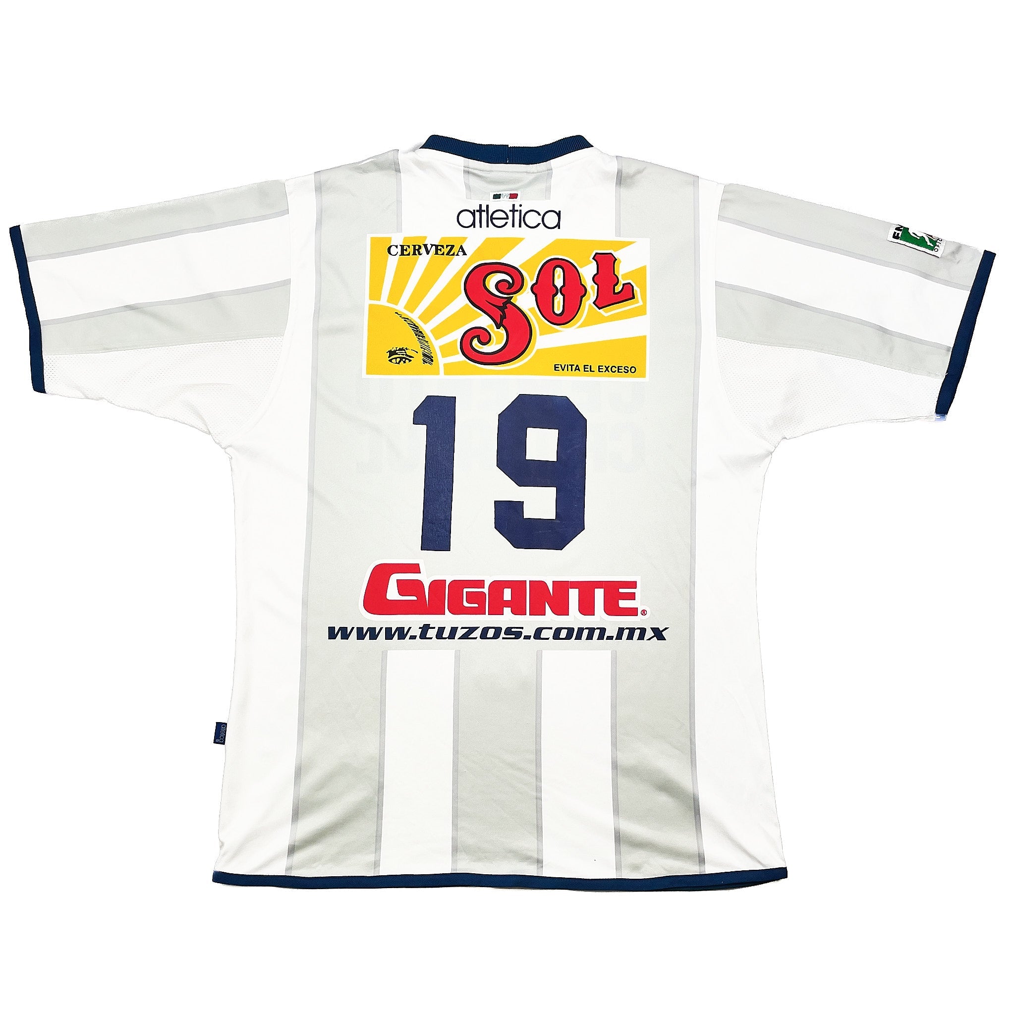 Buy 2002/03 Pachuca 19 Away Shirt (L) Atletica ~ Free worldwide shipping available ~ Authentic Vintage Football Shirts from Cult Kits