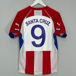 Shop 2002/03 PARAGUAY SANTA CRUZ #9 HOME SHIRT (M) PUMA, classic football shirts, vintage football shirts & retro soccer jerseys at Cult Kits
