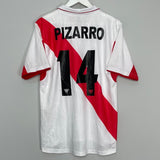 Shop 2002/03 PERU PIZARRO #14 HOME SHIRT (M) WALON, classic football shirts, vintage football shirts & retro soccer jerseys at Cult Kits