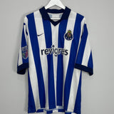 Shop 2002/03 PORTO HOME SHIRT (XL) NIKE, classic football shirts, vintage football shirts & retro soccer jerseys at Cult Kits