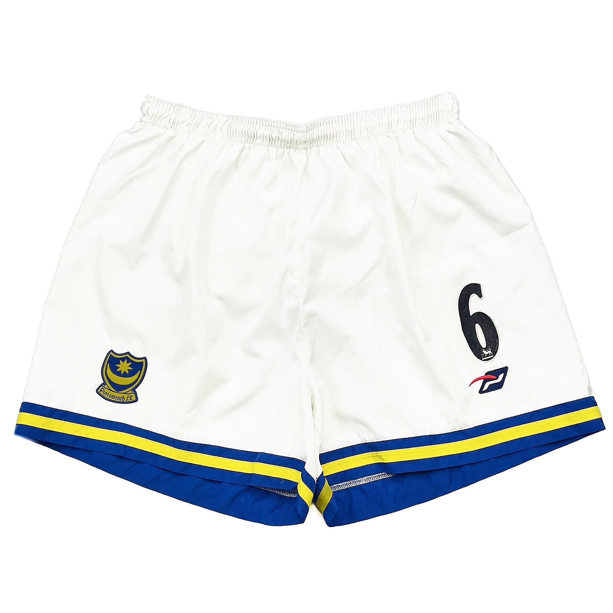 Buy 2002/03 Portsmouth 6 Home Shorts (XL) OM ~ Free worldwide shipping available ~ Authentic Vintage Football Shirts from Cult Kits
