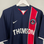 Shop 2002/03 PSG PAULETA #9 HOME SHIRT (L) NIKE, classic football shirts, vintage football shirts & retro soccer jerseys at Cult Kits