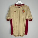 Shop 2002/03 RC LENS HOME SHIRT (L) NIKE, classic football shirts, vintage football shirts & retro soccer jerseys at Cult Kits