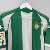 Shop 2002/03 REAL BETIS DENILSON #16 HOME SHIRT (S) KAPPA, classic football shirts, vintage football shirts & retro soccer jerseys at Cult Kits