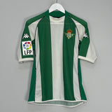 Shop 2002/03 REAL BETIS DENILSON #16 HOME SHIRT (S) KAPPA, classic football shirts, vintage football shirts & retro soccer jerseys at Cult Kits