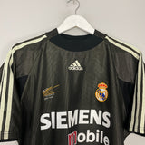 Shop 2002/03 REAL MADRID CASILLAS #1 *CENTENARY* GK SHIRT (M) ADIDAS, classic football shirts, vintage football shirts & retro soccer jerseys at Cult Kits