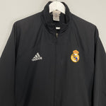 Shop 2002/03 REAL MADRID *CENTENARY* TRACK JACKET (M) ADIDAS, classic football shirts, vintage football shirts & retro soccer jerseys at Cult Kits