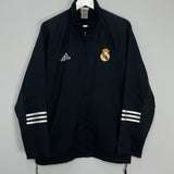 Shop 2002/03 REAL MADRID *CENTENARY* TRACK JACKET (M) ADIDAS, classic football shirts, vintage football shirts & retro soccer jerseys at Cult Kits