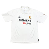 Buy 2002/03 Real Madrid Figo 10 *Centenary* Home Shirt (L) Adidas ~ Free worldwide shipping ~ Authentic Vintage Football Shirts from Cult Kits