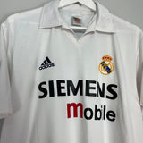 Shop 2002/03 REAL MADRID RAUL #7 HOME SHIRT (M) ADIDAS, classic football shirts, vintage football shirts & retro soccer jerseys at Cult Kits
